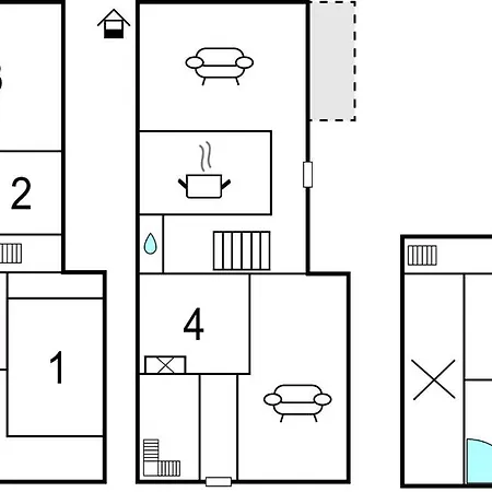 Beautiful In With Kitchen * Osterode (Thuringia)